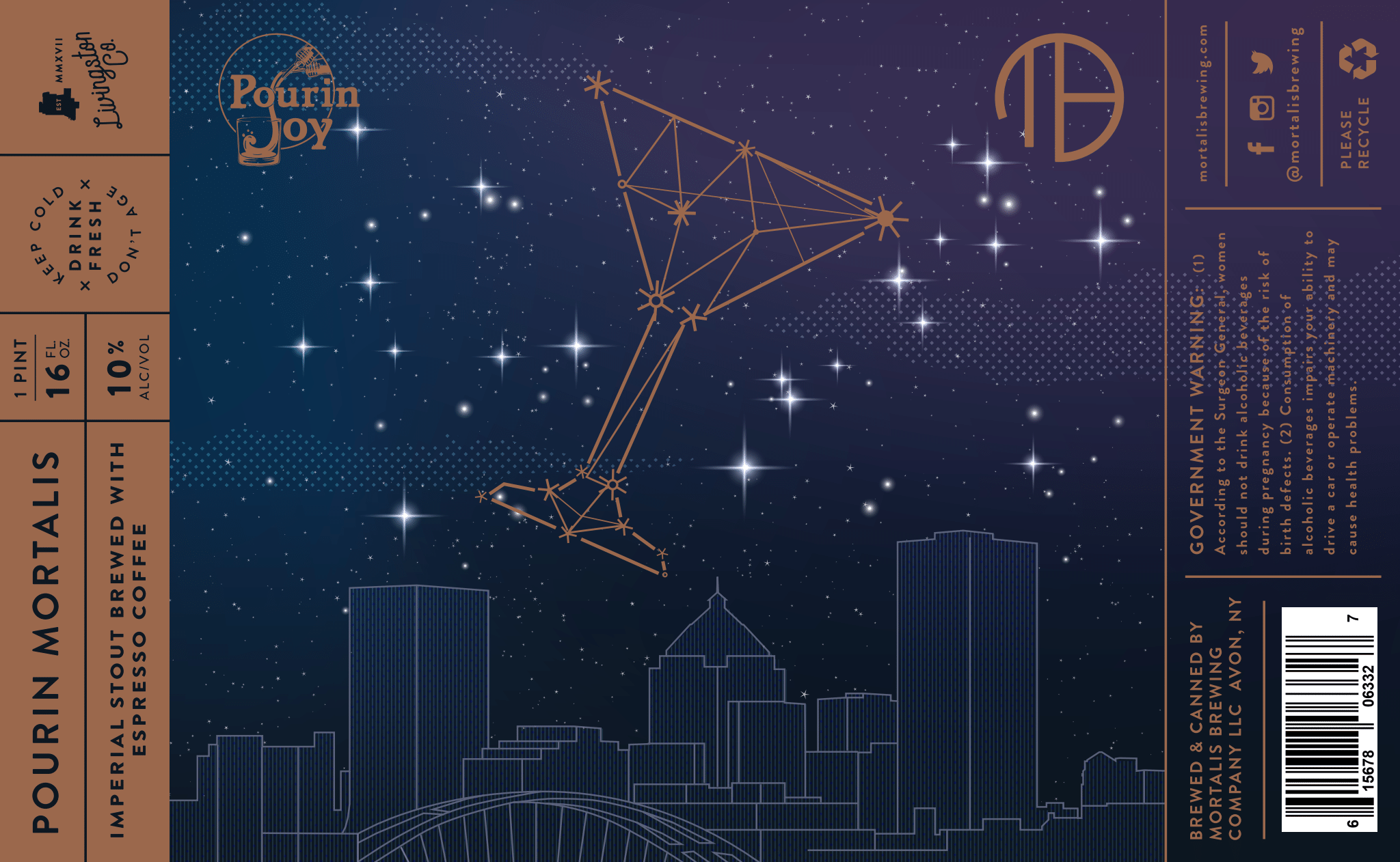 Pourin Mortalis Label