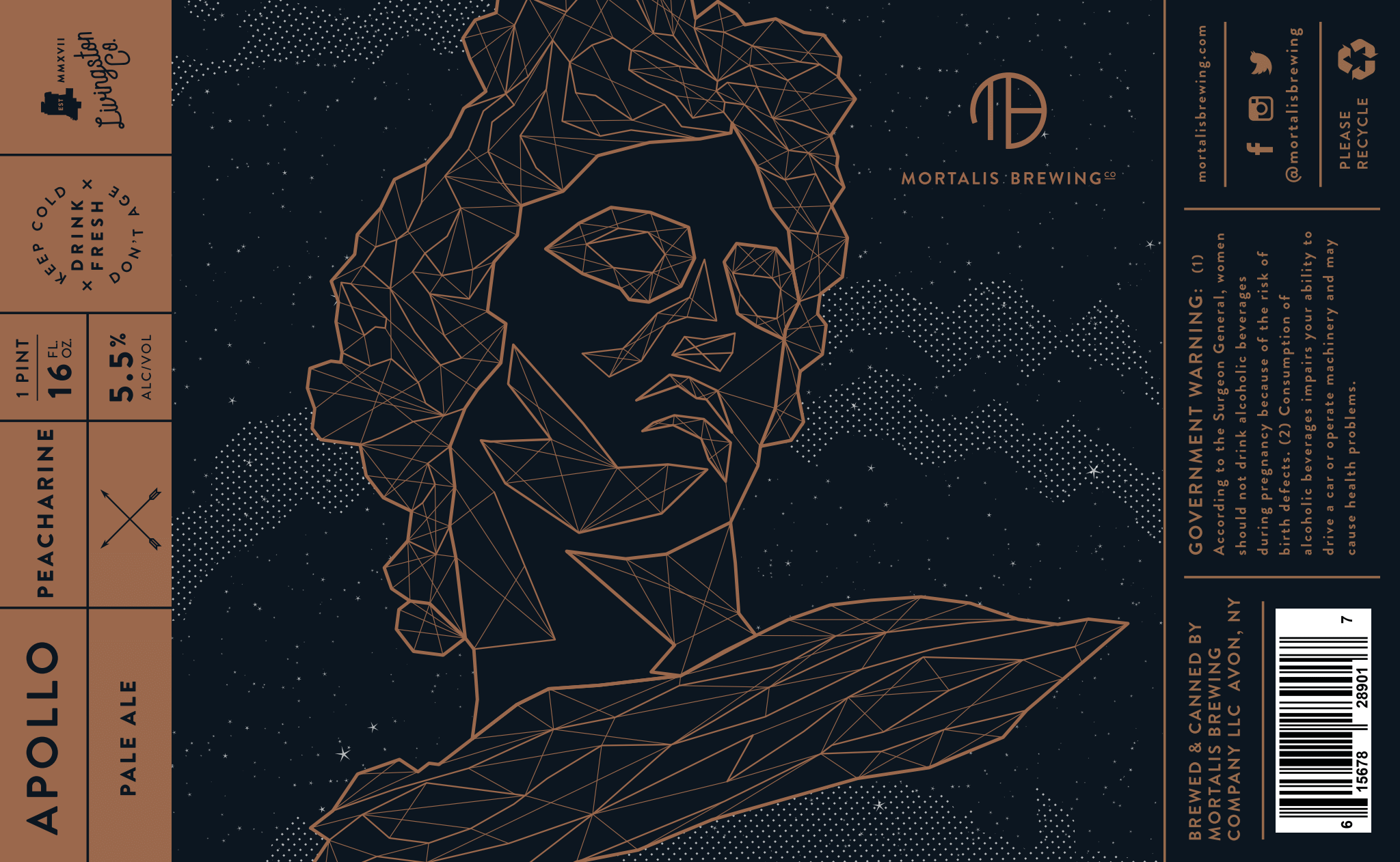 Apollo | Peacharine Label