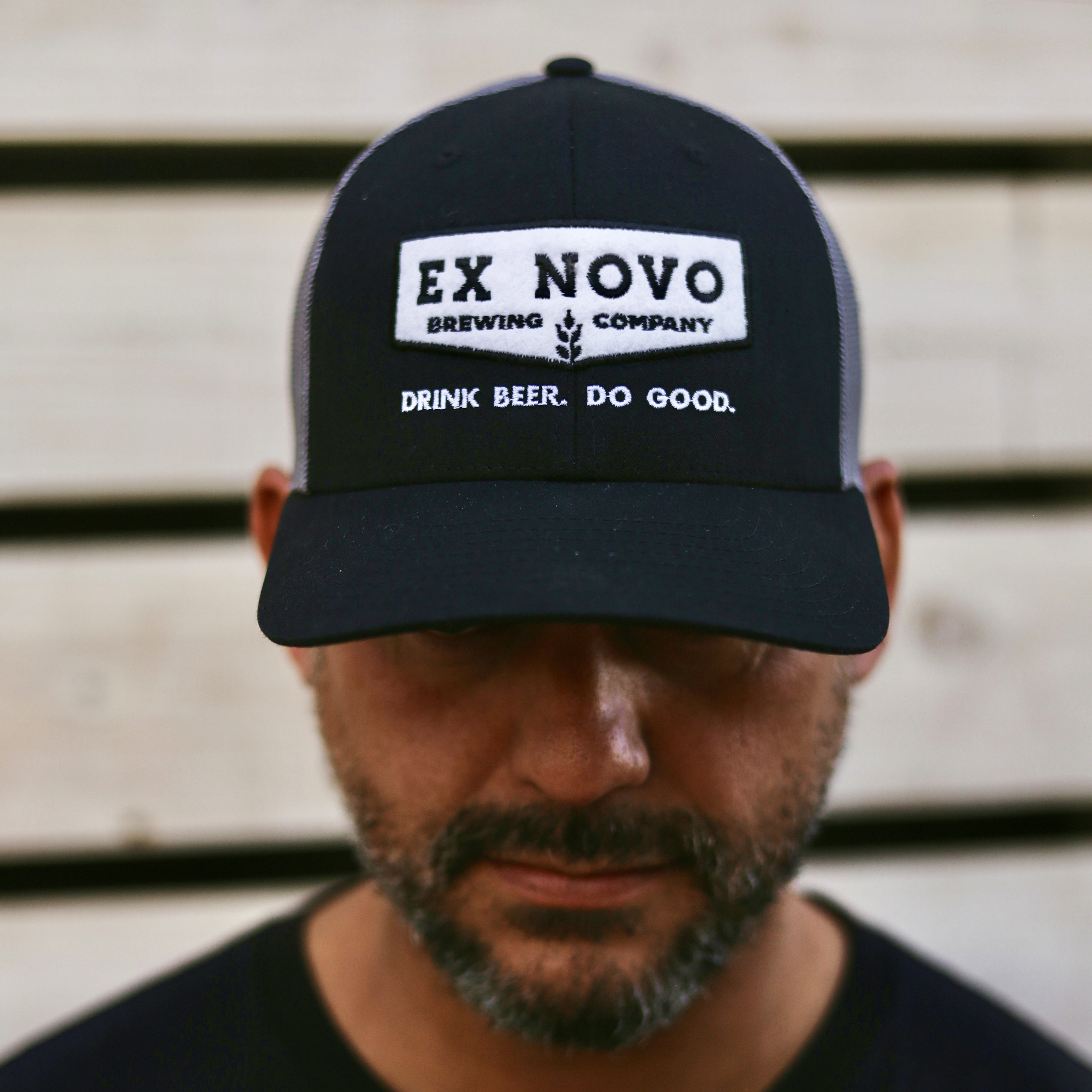 Mesh Back Chevron Hat