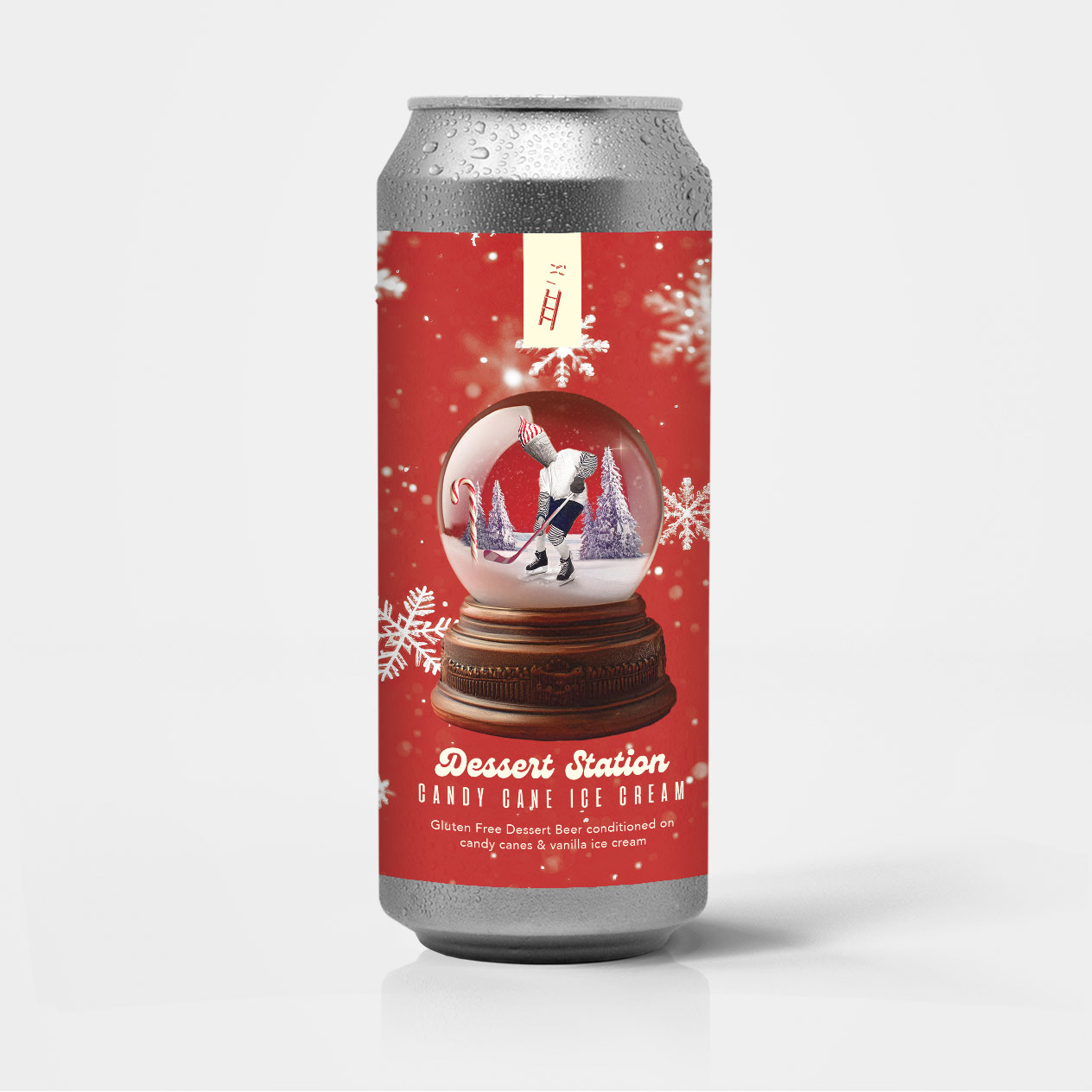 Dessert Station: Candy Cane Ice Cream