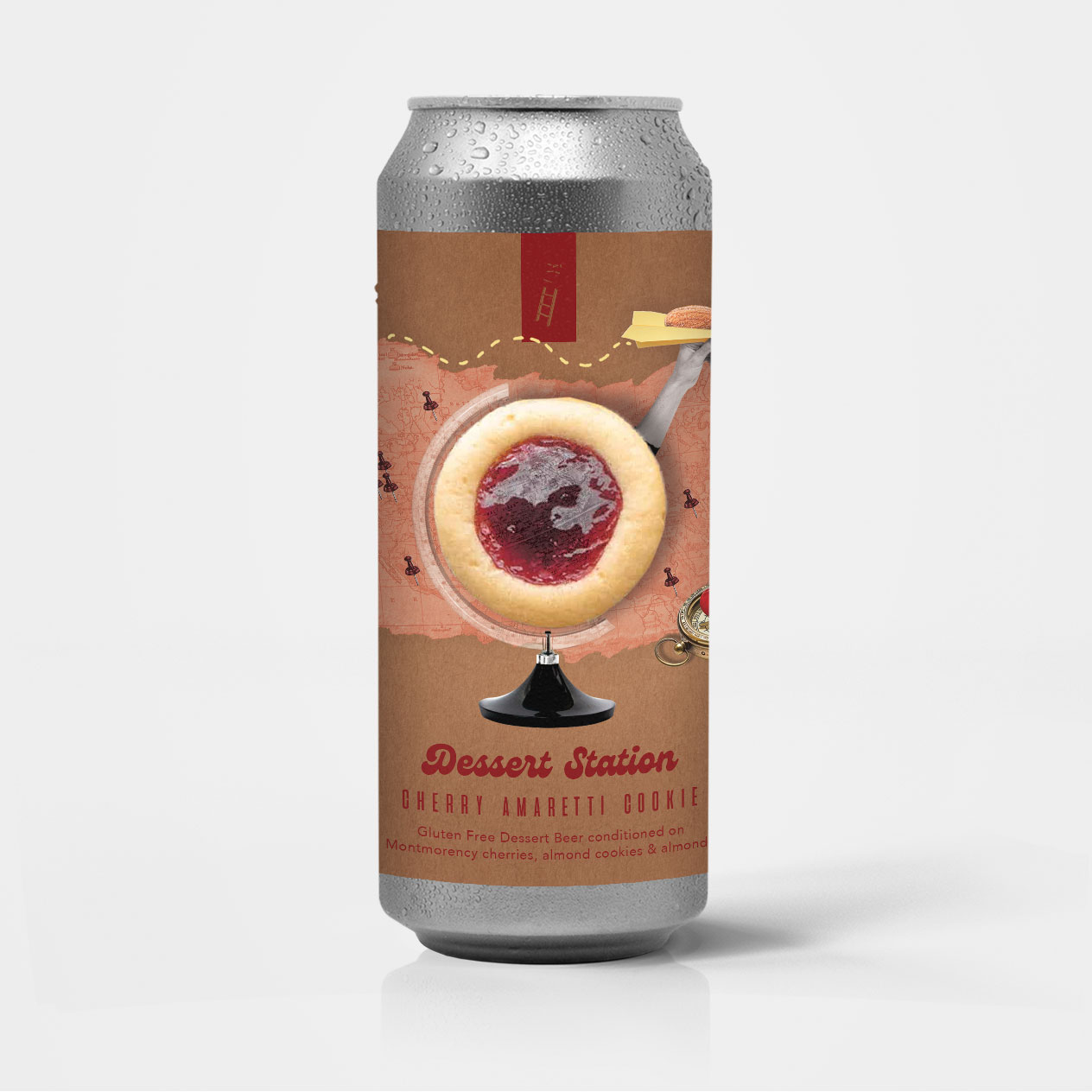 Dessert Station: Cherry Amaretti Cookie