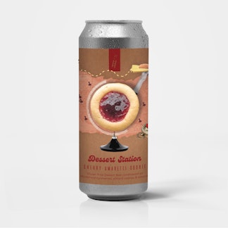 Dessert Station: Cherry Amaretti Cookie