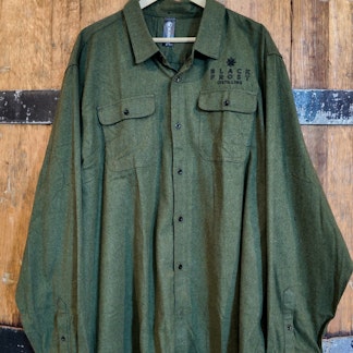 Black Frost Flannel-Green