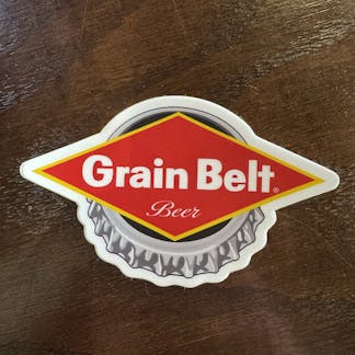 Grain Belt Bottlecap Sticker