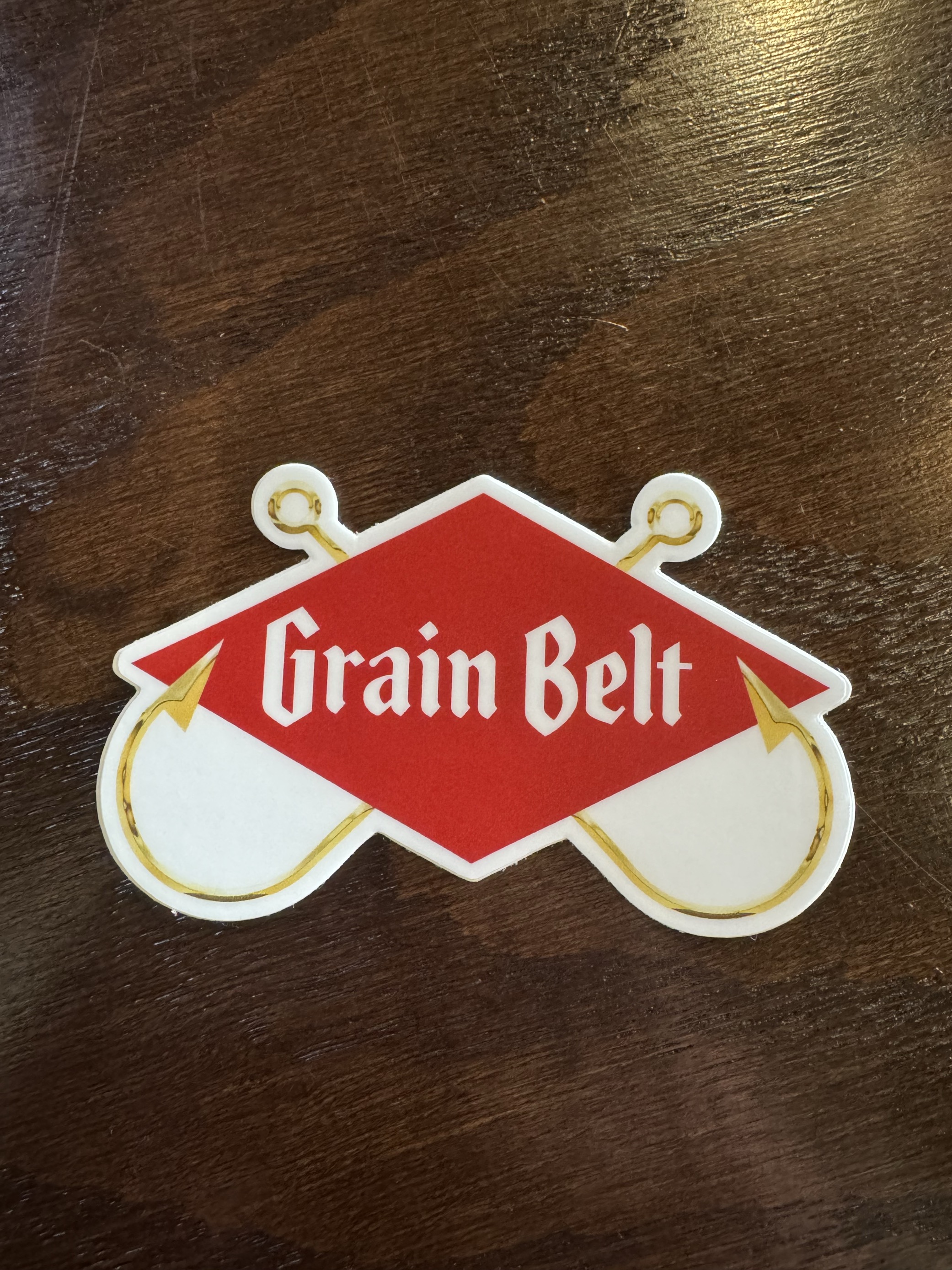 Grain Belt Hook Sticker