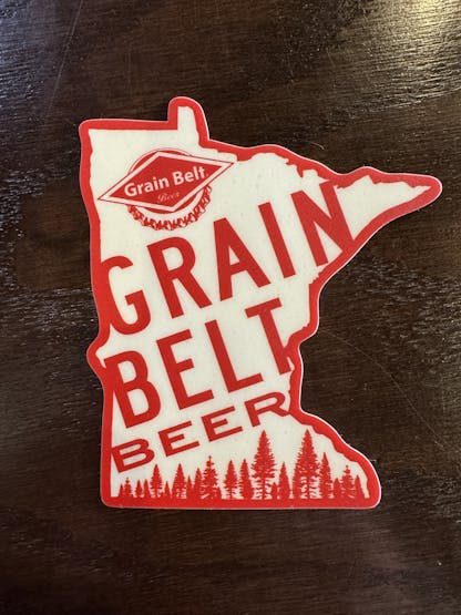 Grain Belt Minnesota Sticker