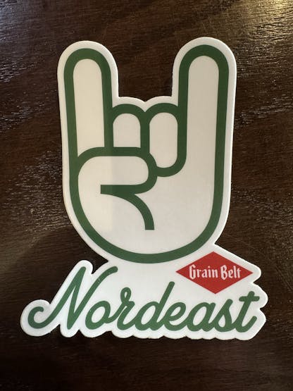 Nordeast "Rock On" Sticker
