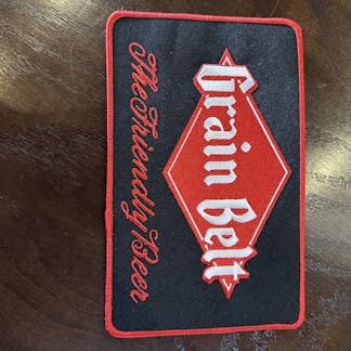 Grain Belt black and red patch.