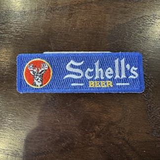 Schell's Blue Pocket Patch.