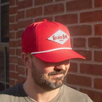 Grain Belt Red Snapback