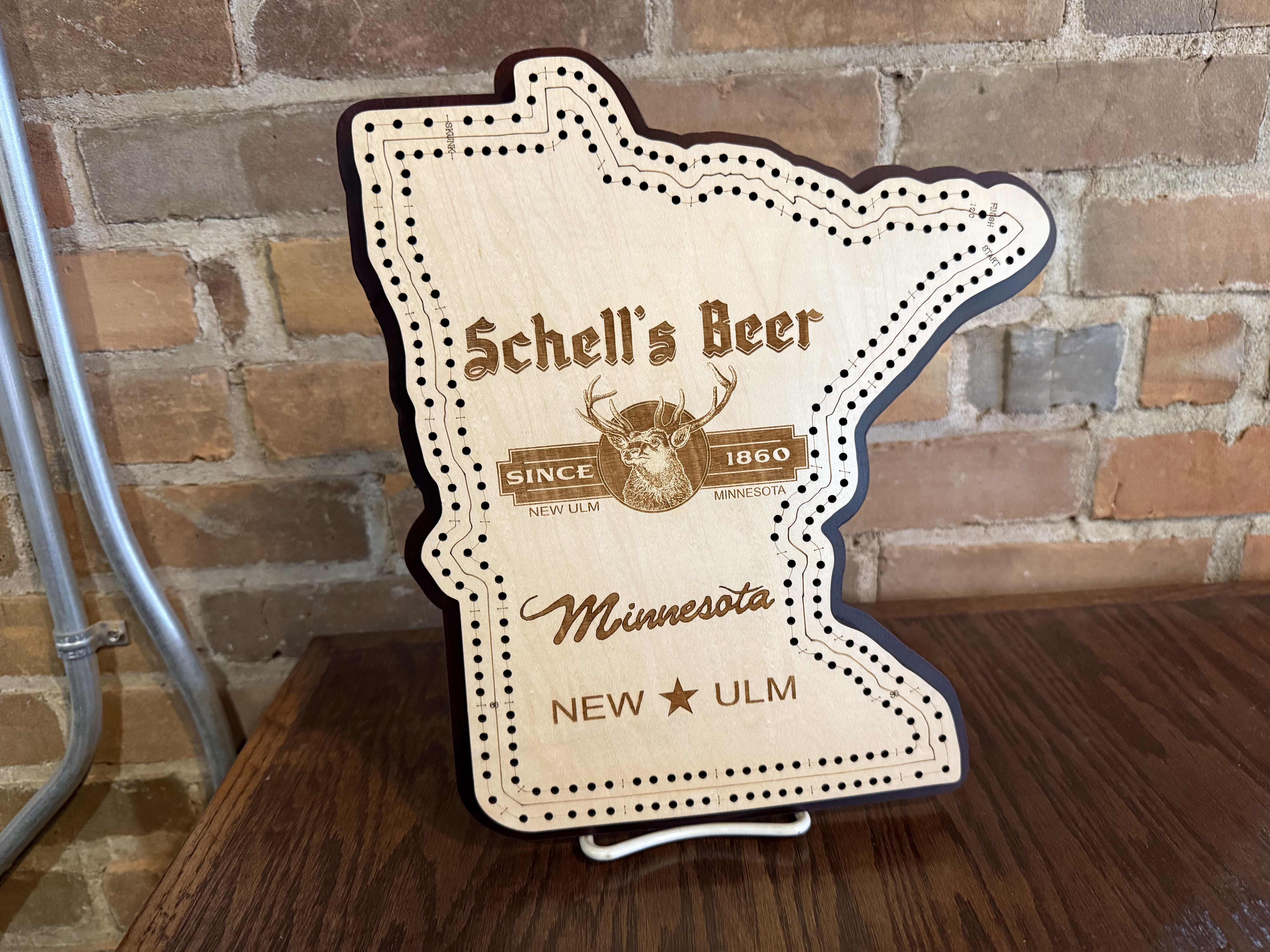Schell's Cribbage Board
