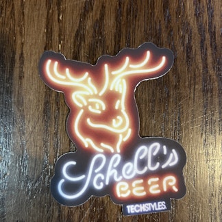 Schell Neon Sticker