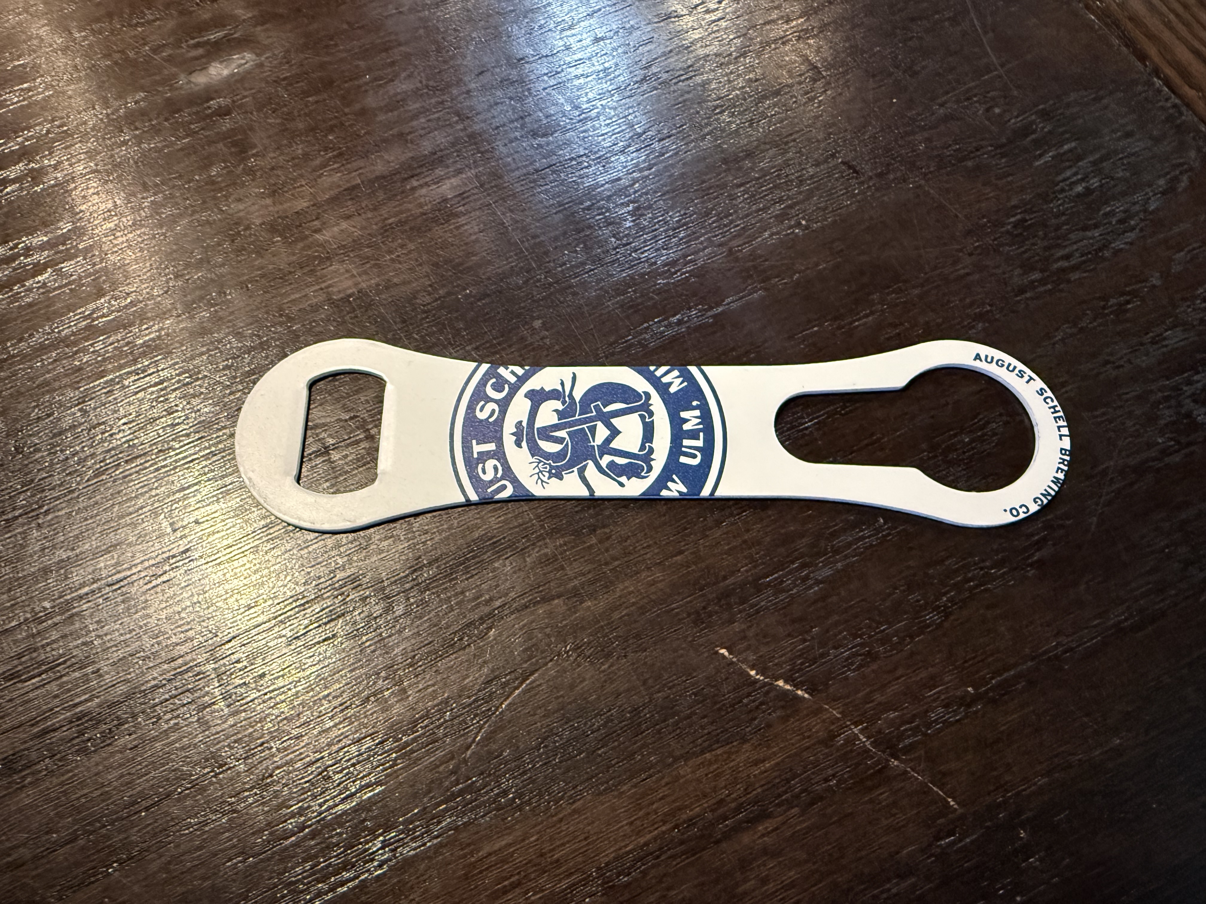 Schell's Flat Bottle Opener