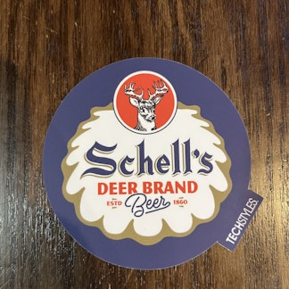 Schell Clamshell Sticker