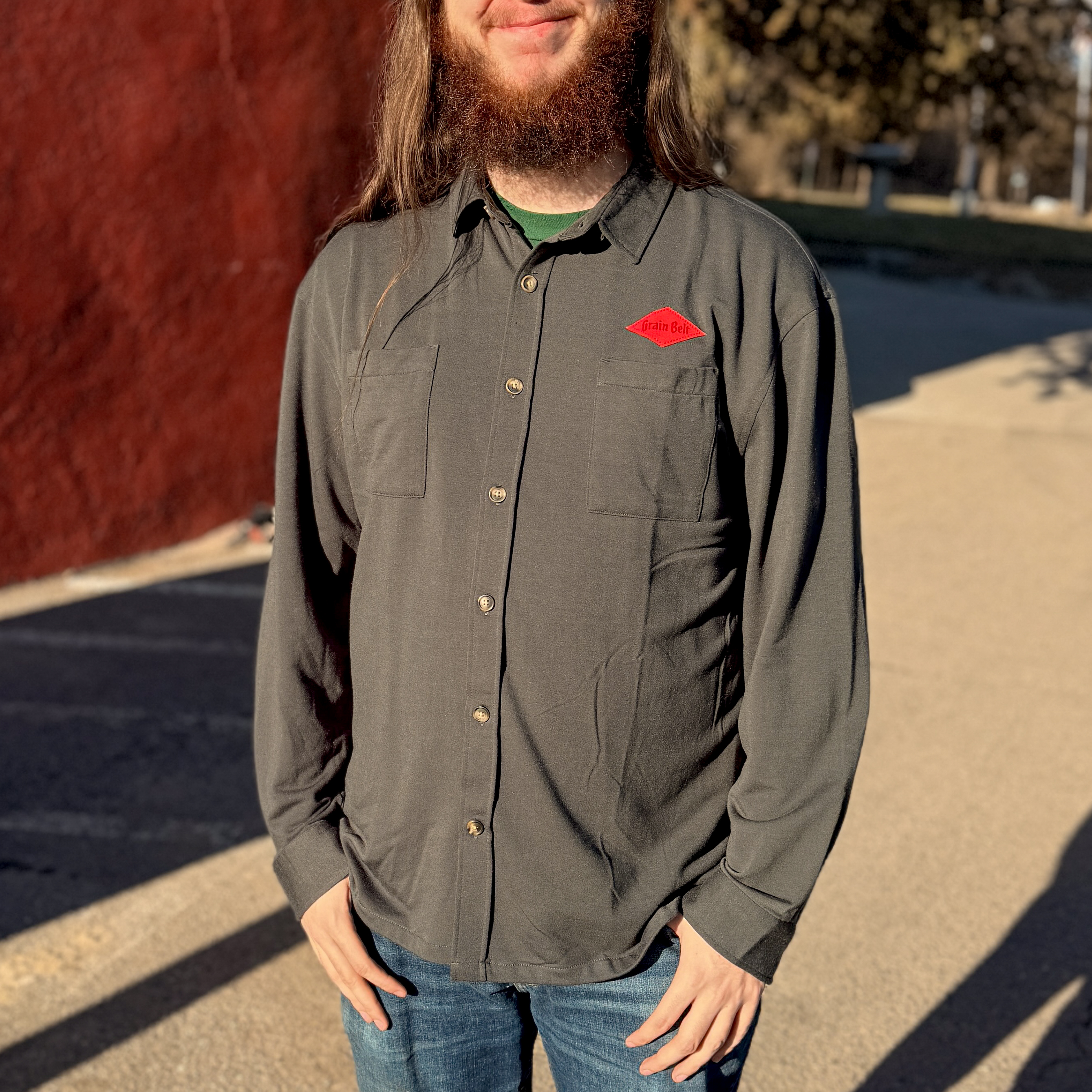Grain Belt Onyx Button Up