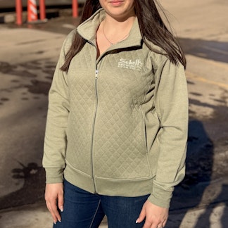 Schell's Sage Full Zip Sweatshirt