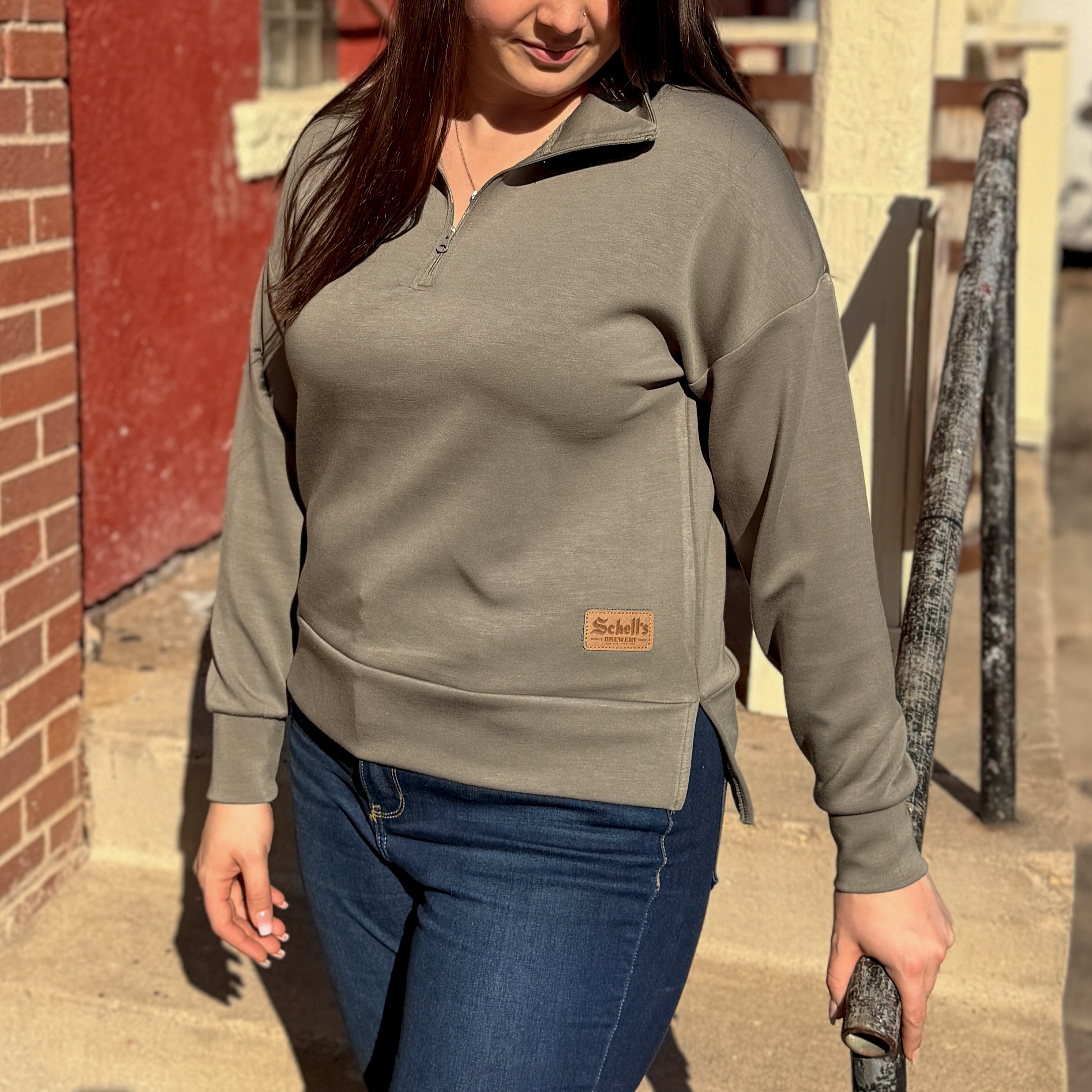 Schell's Green Cora 1/4 Zip