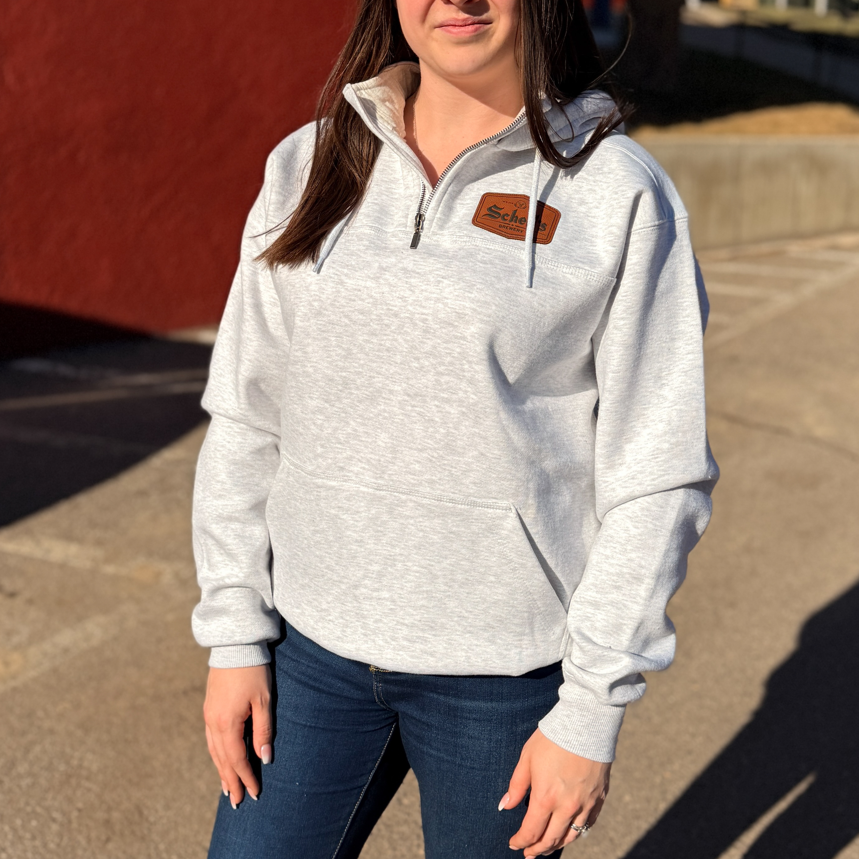 Schell's Silver 1/4 Zip