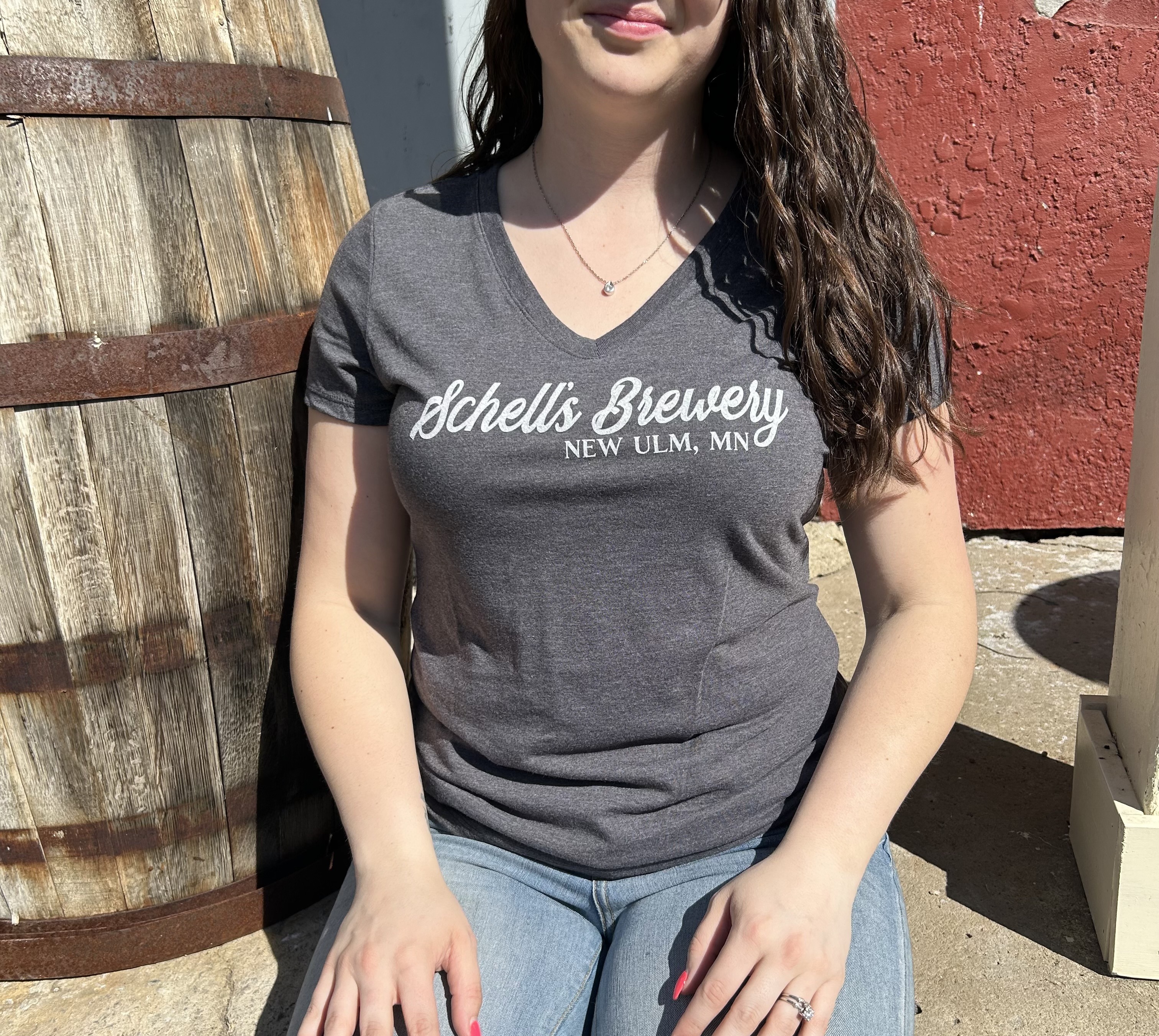 Schell's V-Neck Tee