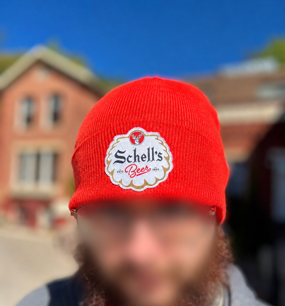 Schell's Clamshell Logo Stocking Cap