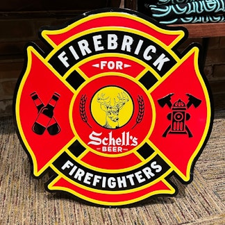 Grain Belt Firebrick for Firefighter Tin Tacker