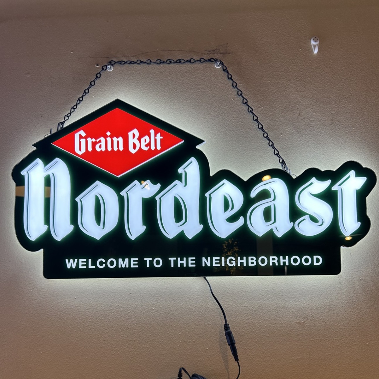 Grain Belt Nordeast Neighborhood LED Sign