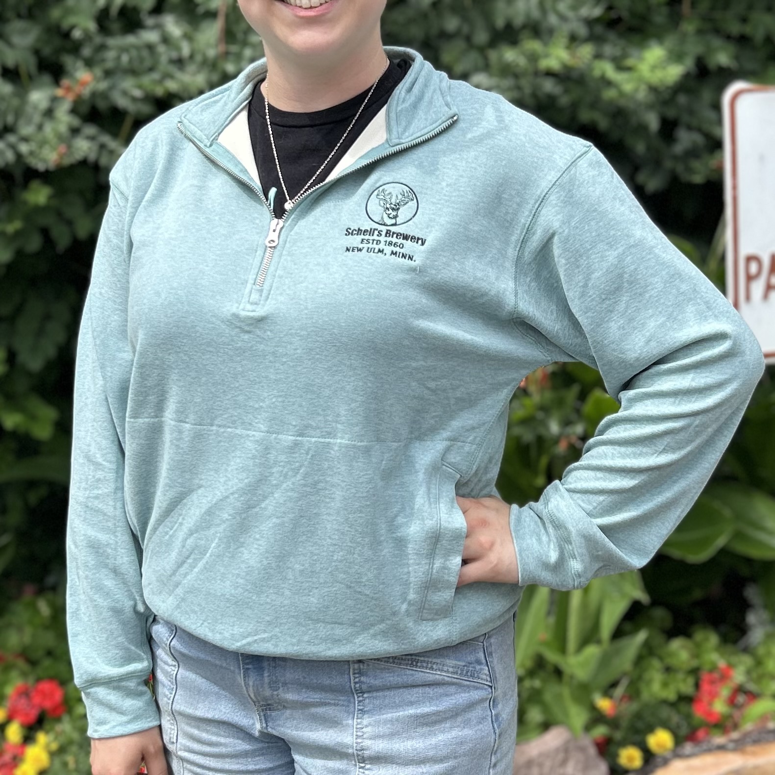 Schell's Electric Jade 1/4 Zip