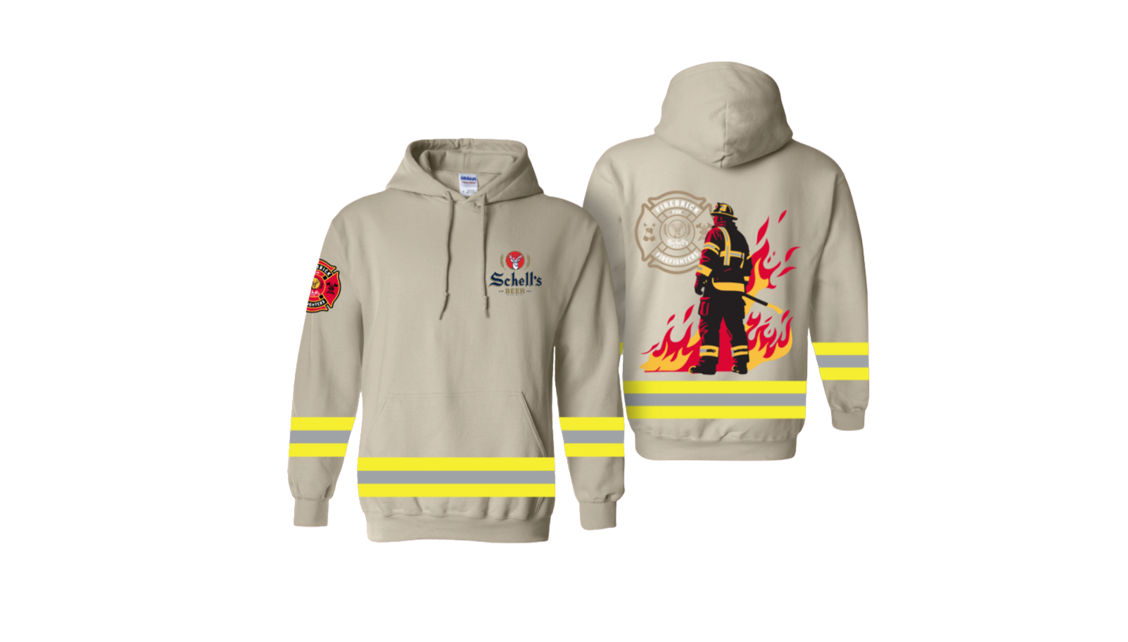 Firebrick For Firefighters Sweatshirt PRE-ORDER