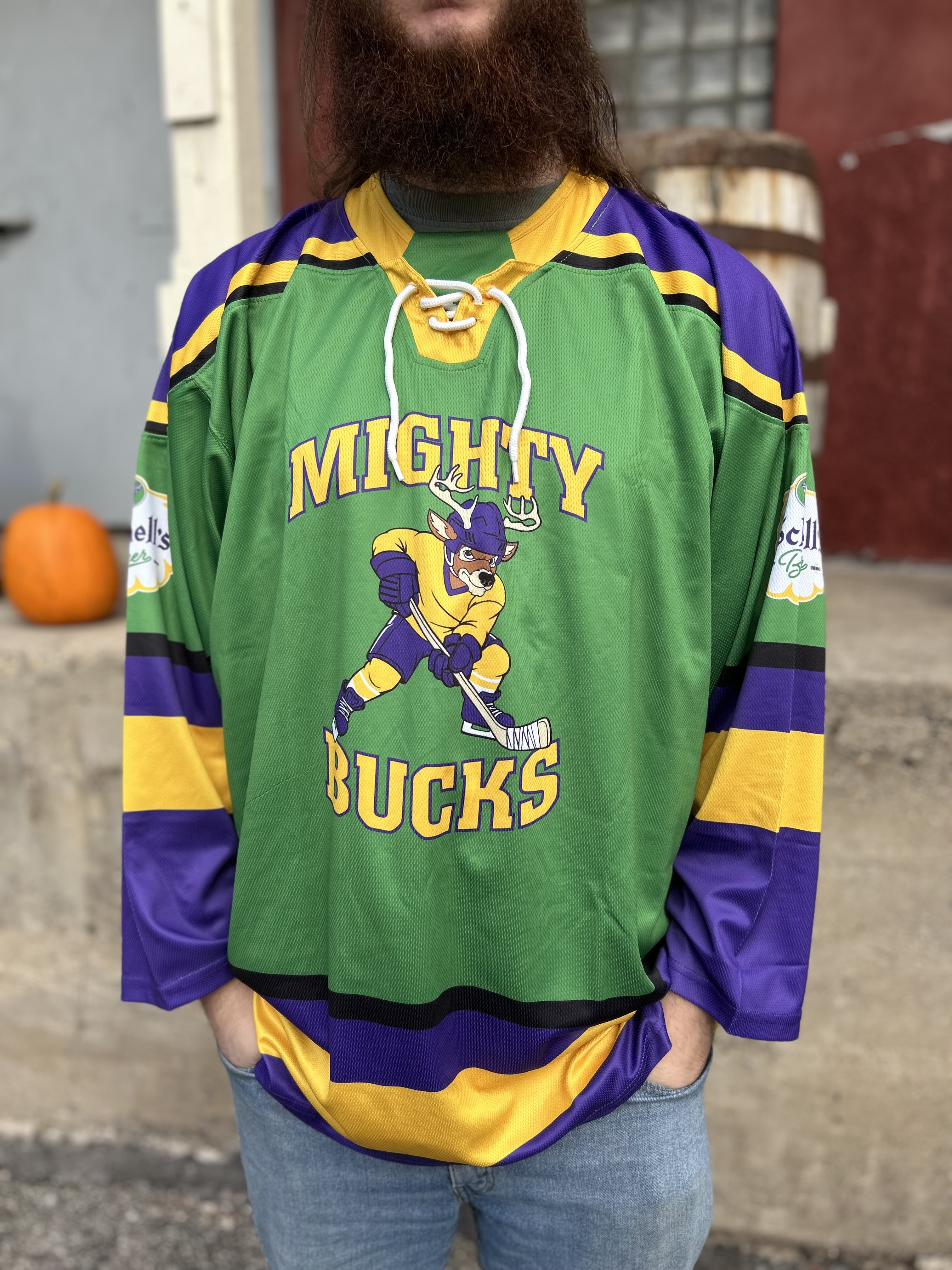 Schell's Mighty Bucks Hockey Jersey