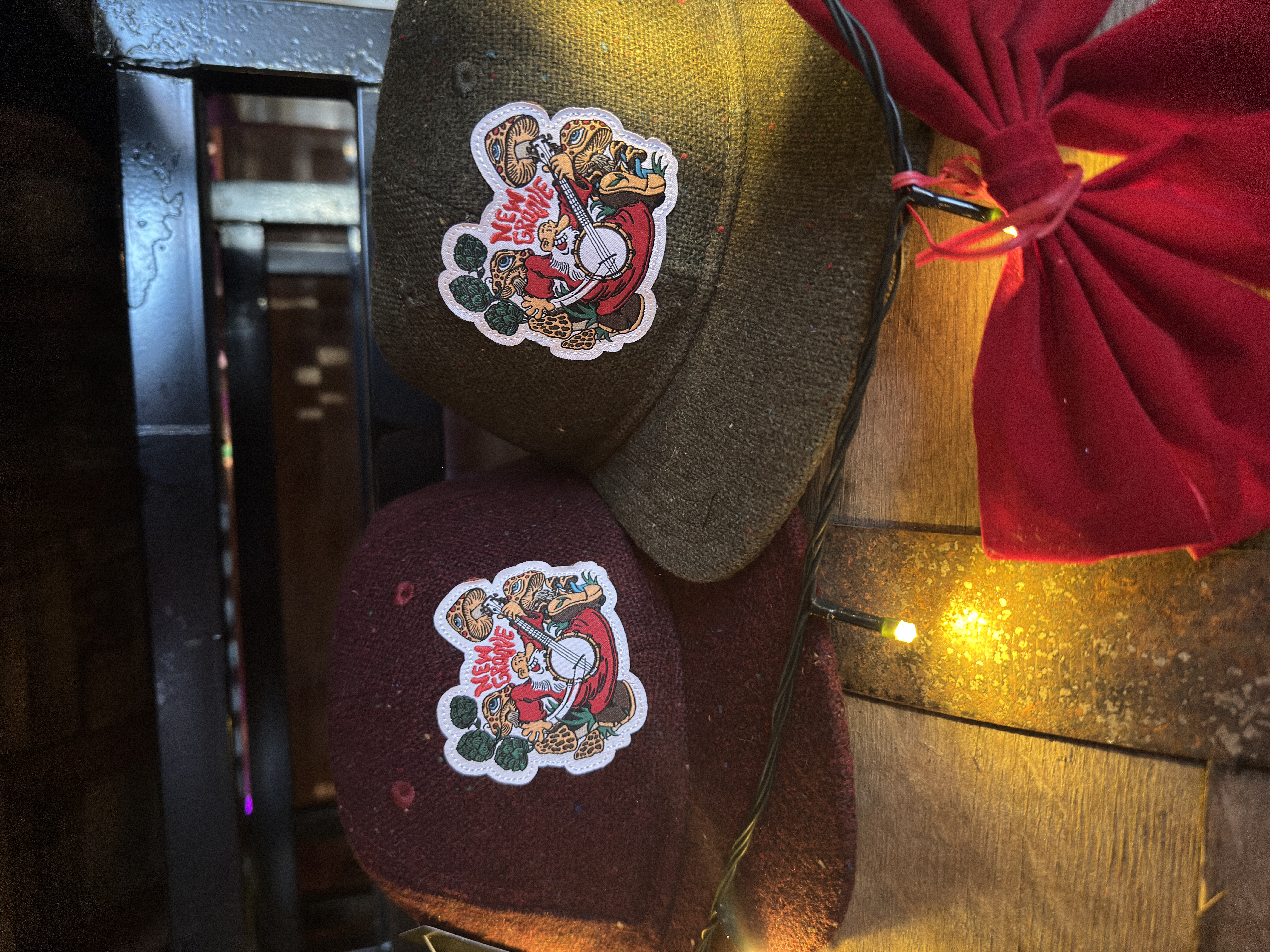 2024 Mushroom Flecked Tweed Flatbill Hat