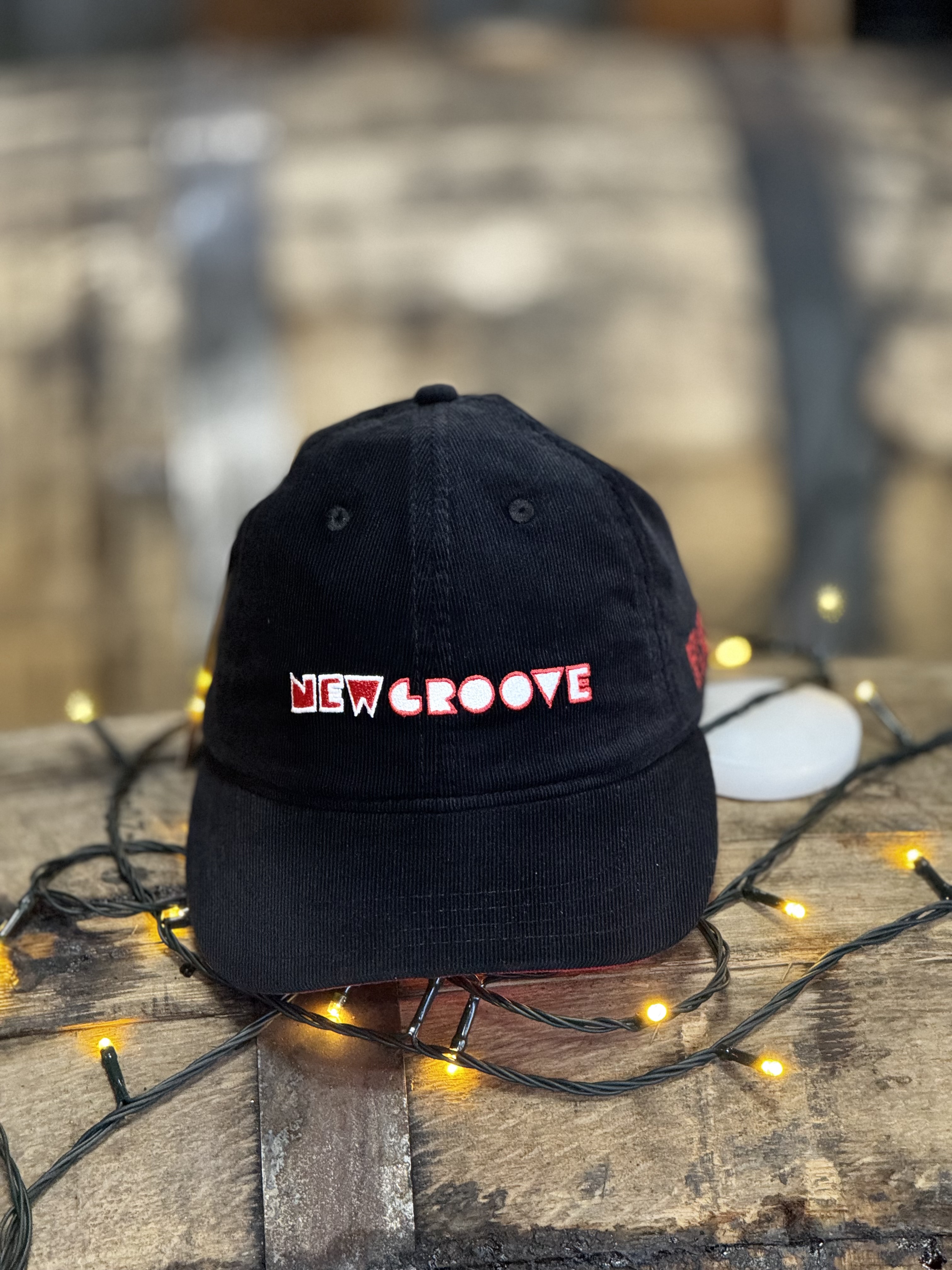 Corduroy Dad Hat with Unsquare NG Logo