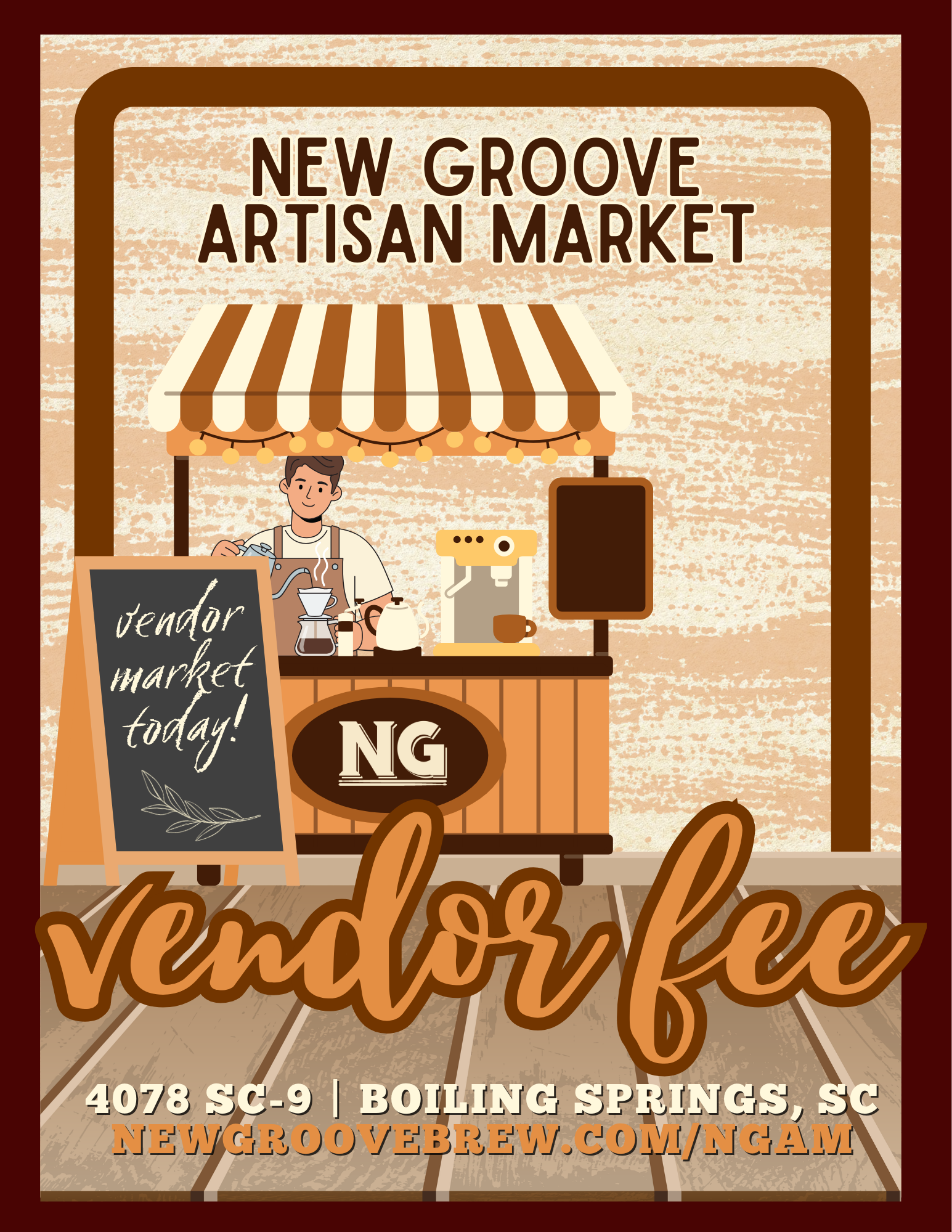 NGAM Vendor Fee 2026 - March Full Outdoor