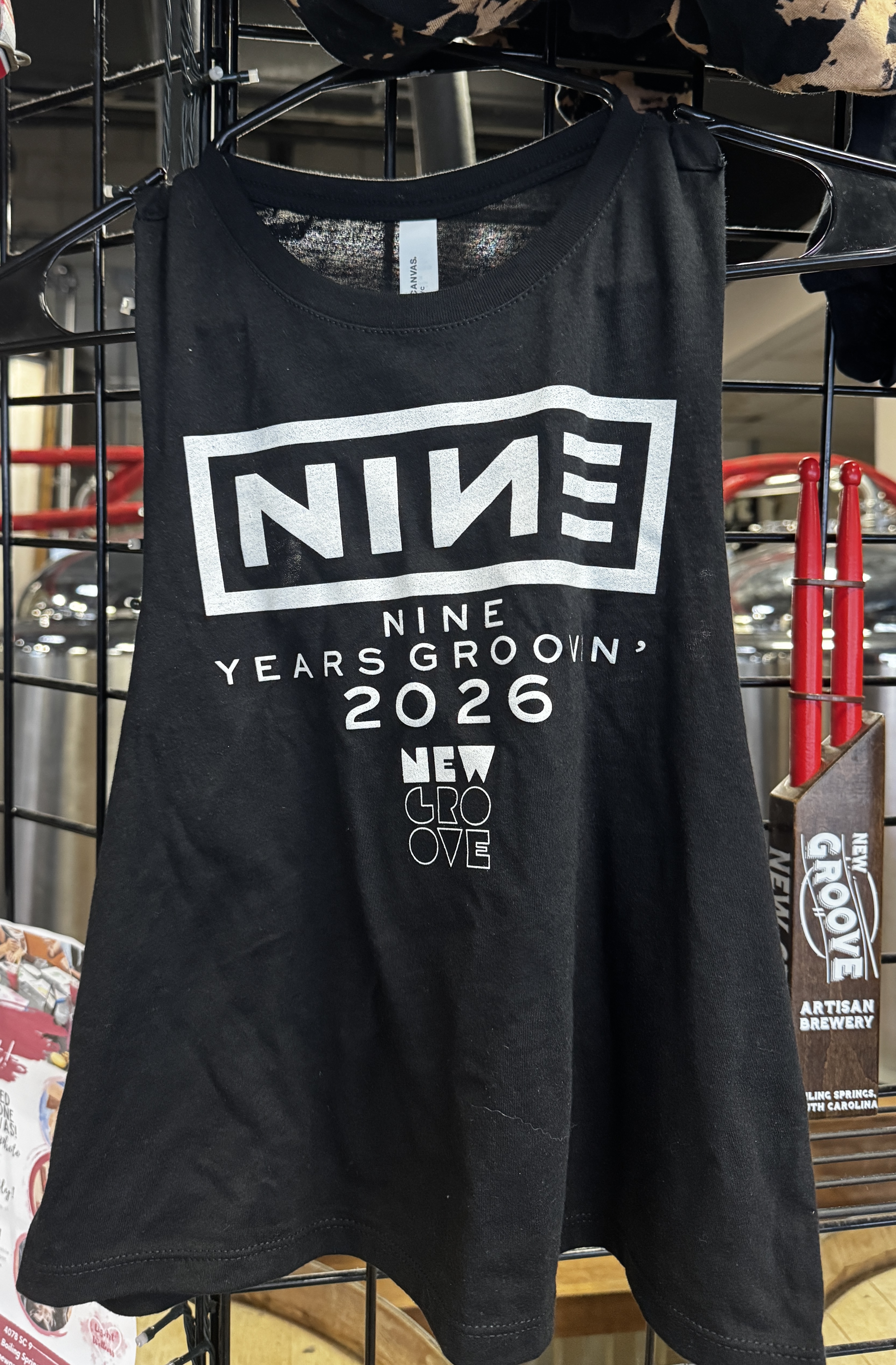9th Anniversary Ladies Crop Top
