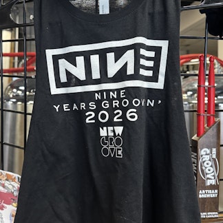 9th Anniversary Ladies Crop Top