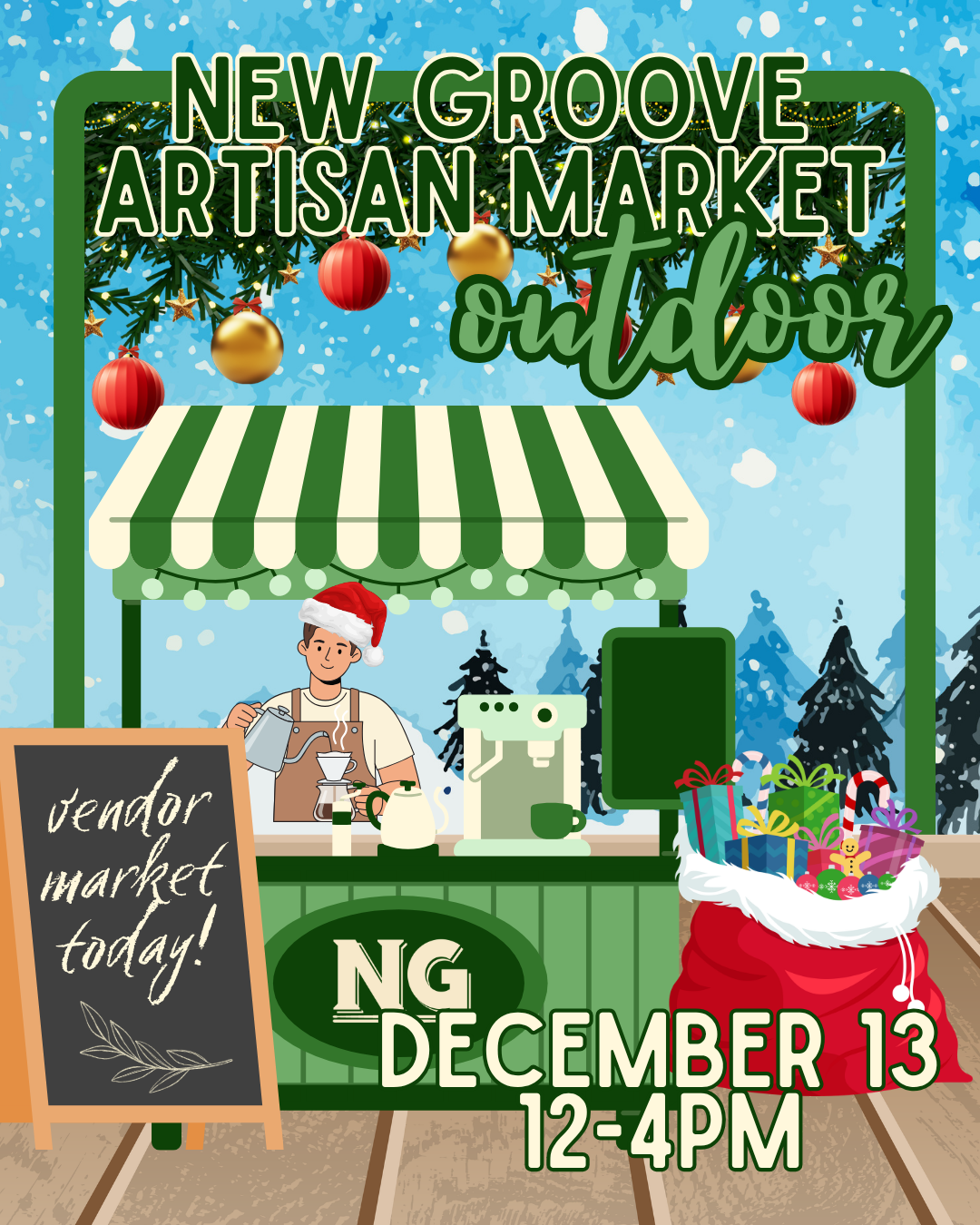 NGAM Vendor Fee 2026 - December 13 Outdoor Market
