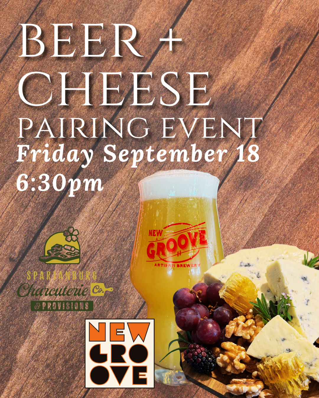 Beer + Cheese Pairing Event