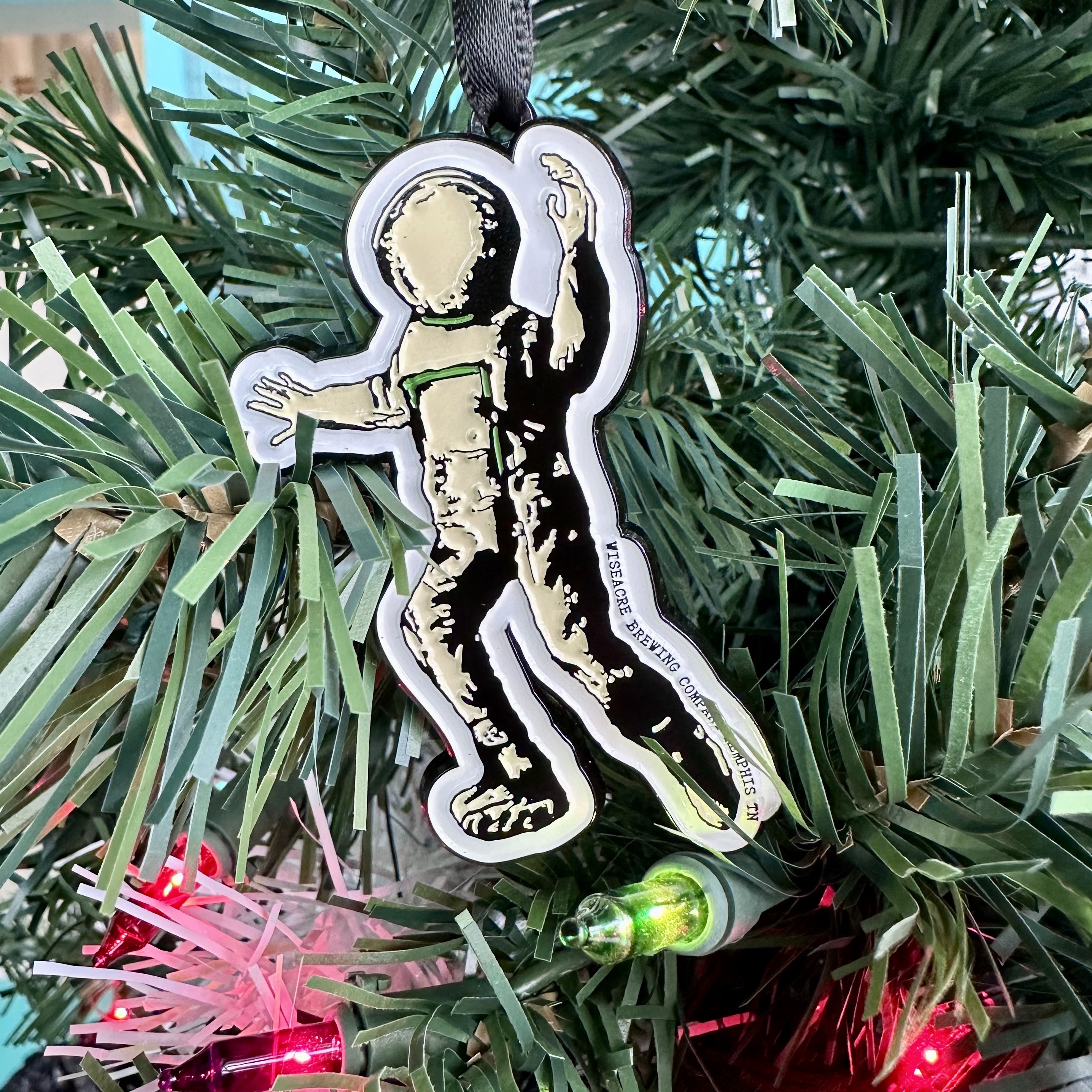 Astronaut Enamel Ornament