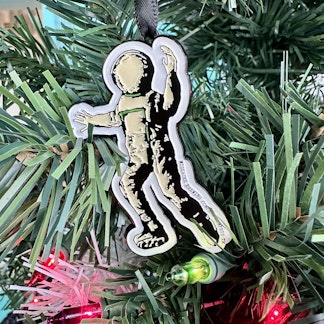 Astronaut Enamel Ornament