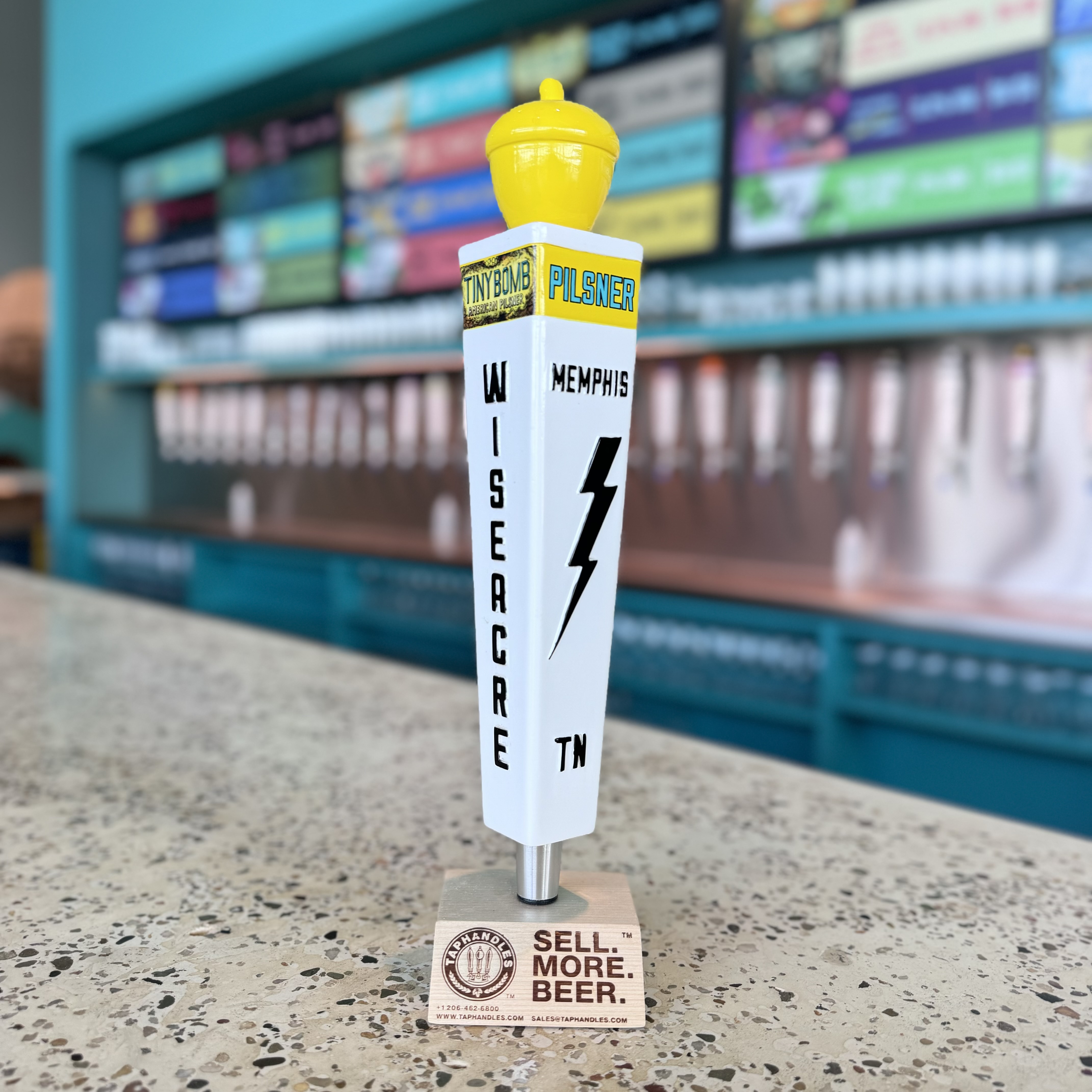 Tiny Bomb Tall Tap Handle Wiseacre Brewing Online Shop