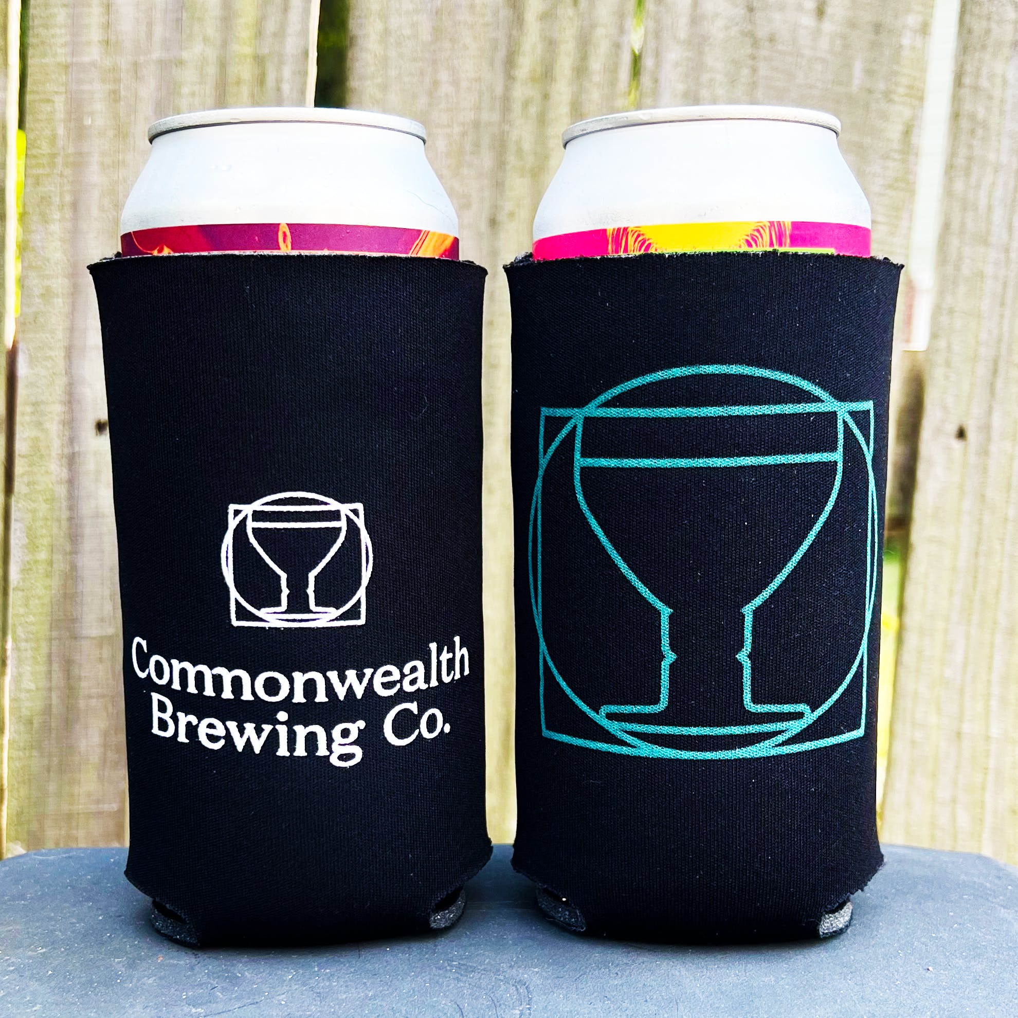 16oz Black Foam Koozies