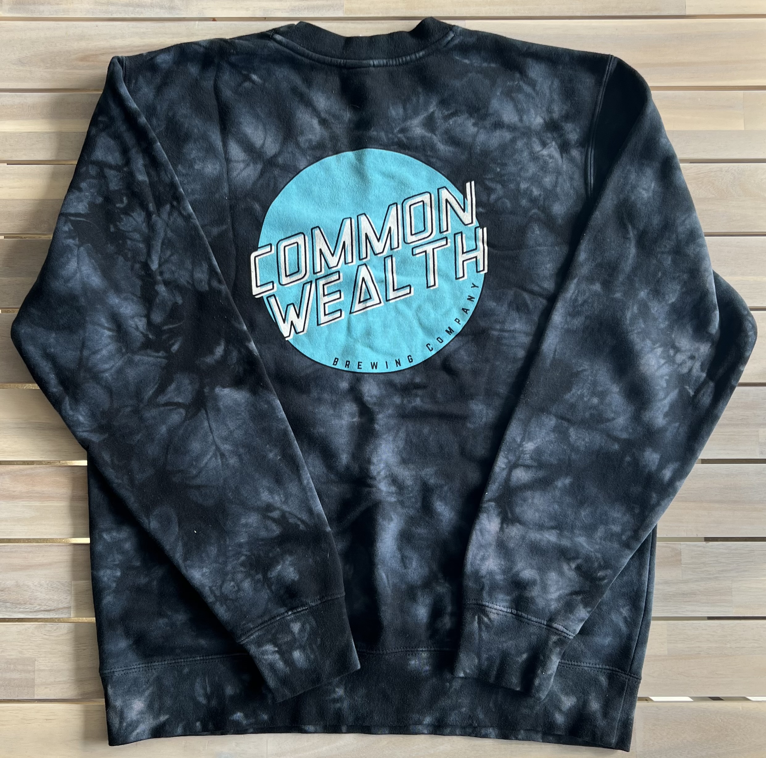 Blue/Black Tye Dye Pullover