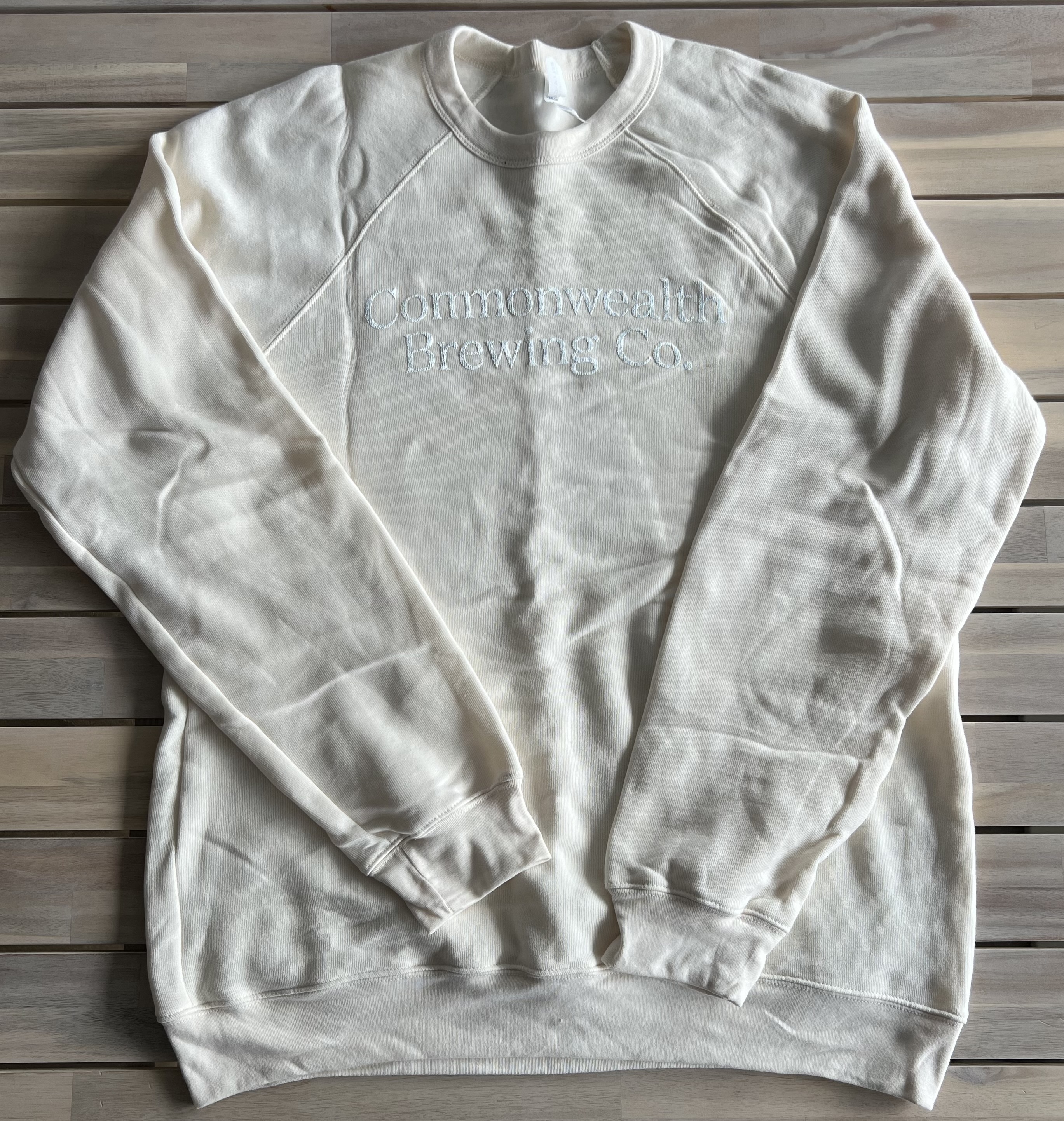 Cream Logo Pullover