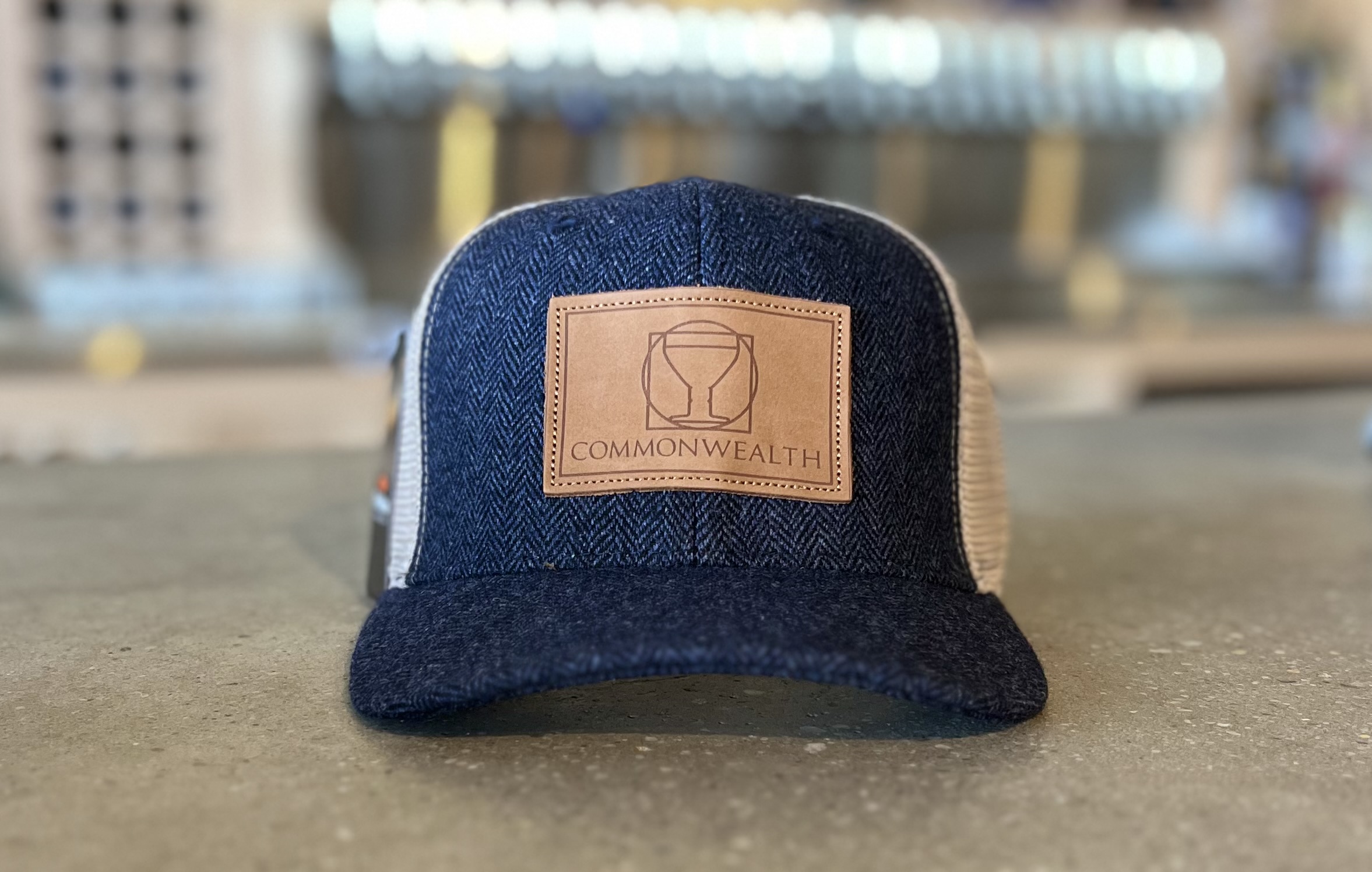 Denim Blue Snap Back Hat