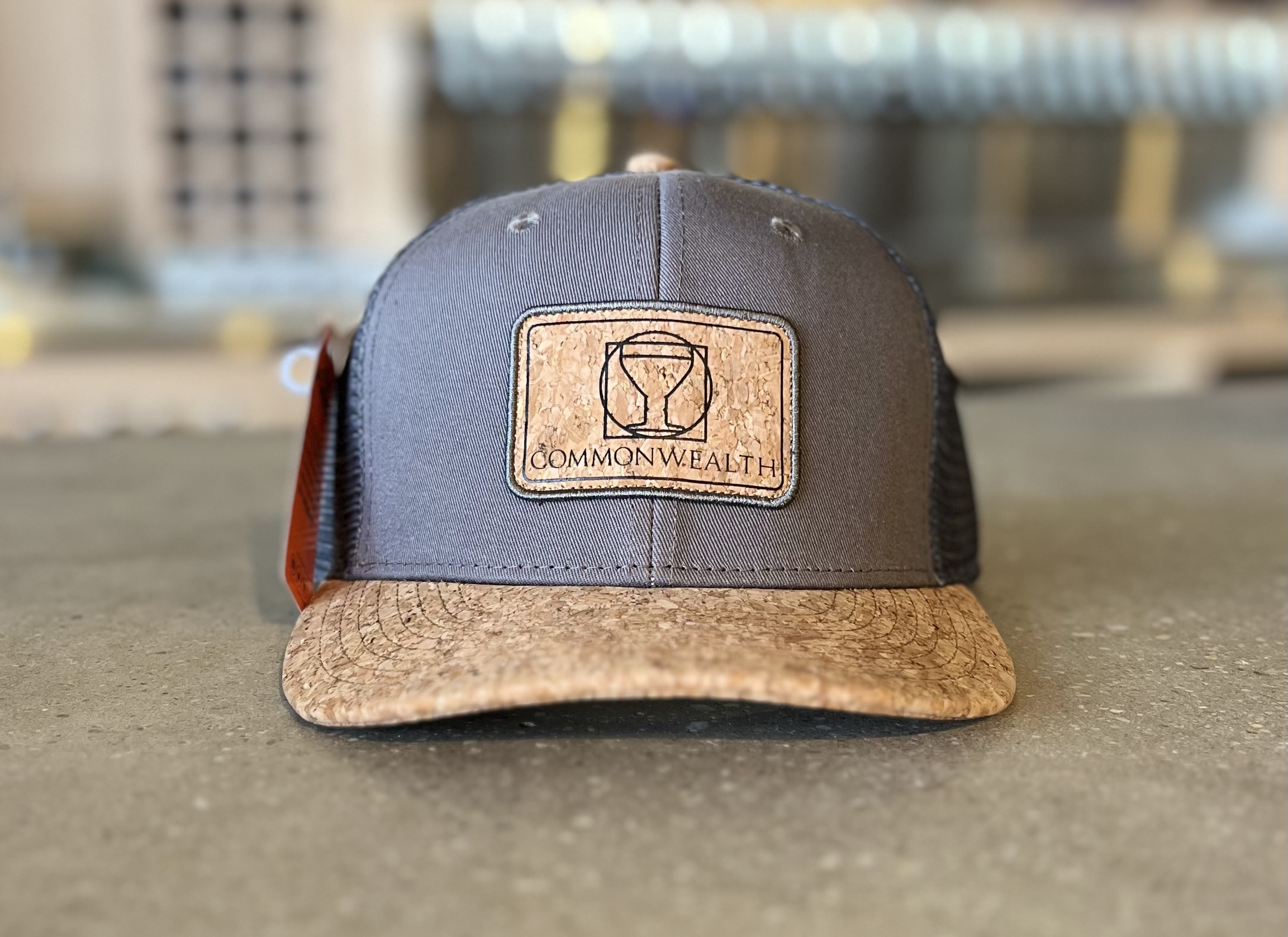 Cork Brim Snap Back Hat