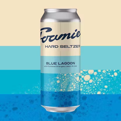 Blue Lagoon (Foamies Hard Seltzer) – 4 Pack