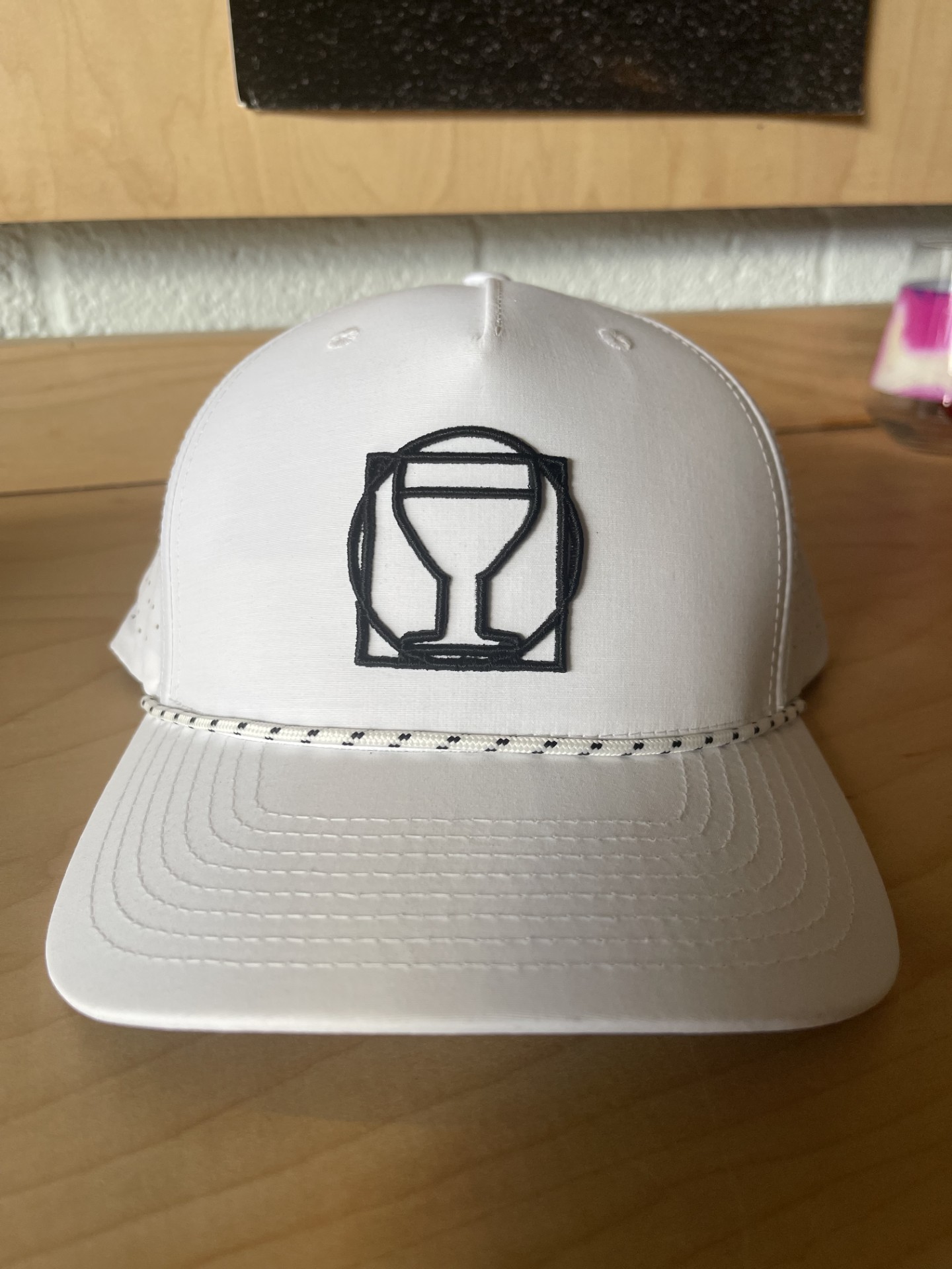 White Golf Hat