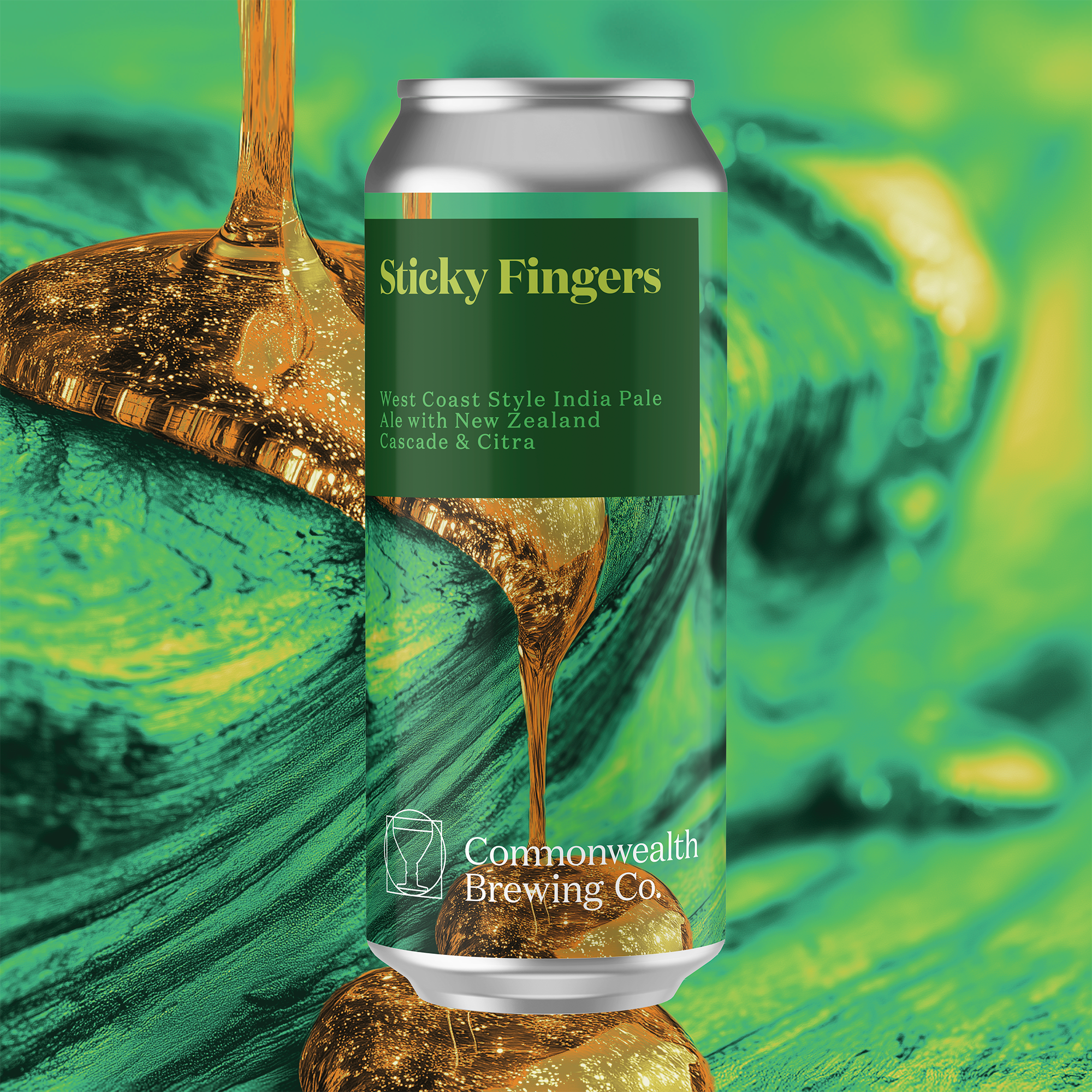 Sticky Fingers (West Coast IPA) - 4 Pack