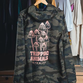 Tripping animals brewing army jacket
