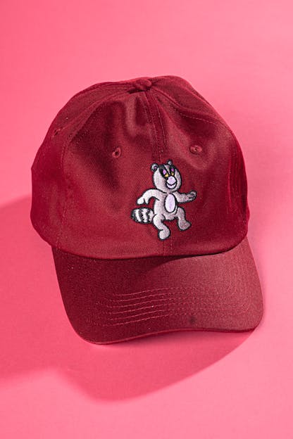 Red tripping animals brewing hat
