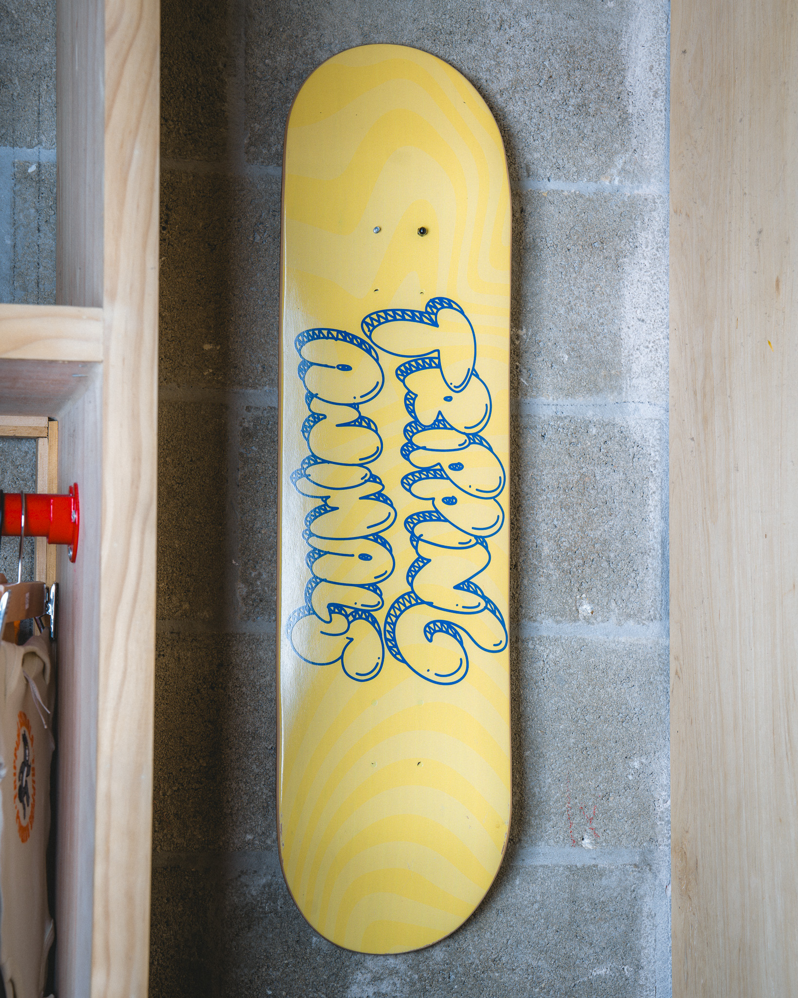 Tripping Graffiti Logo Skateboard Deck